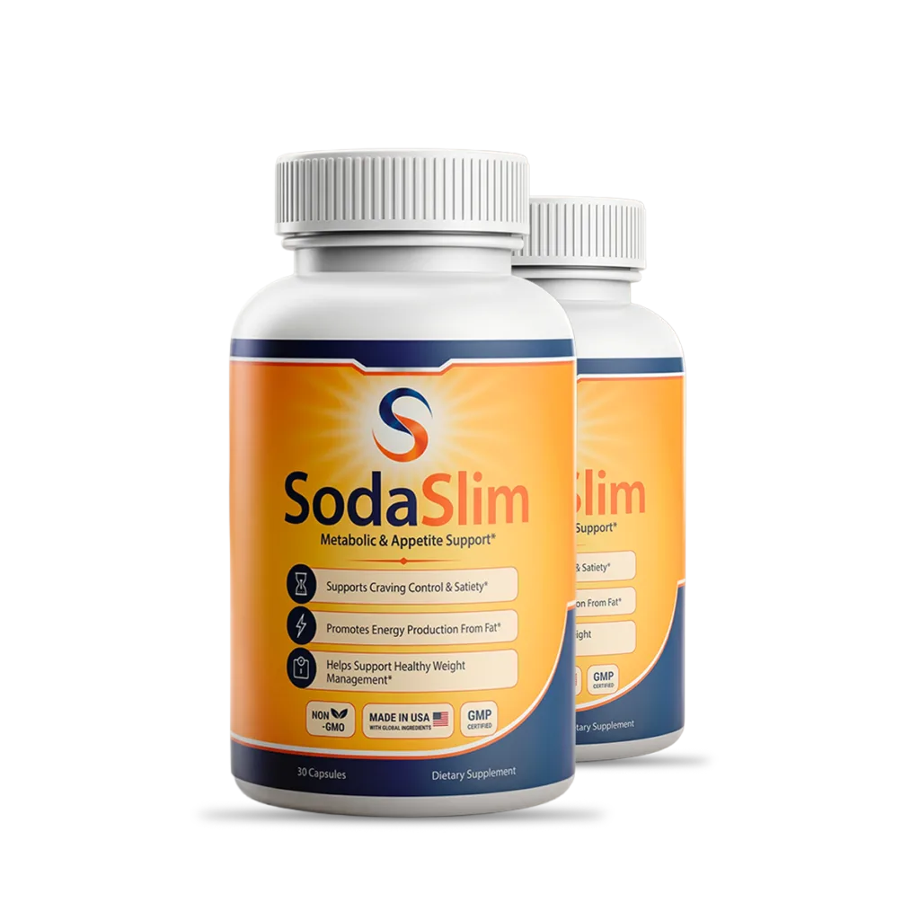 SodaSlim 2 bottles pack - 60 day supply of natural weight loss supplement